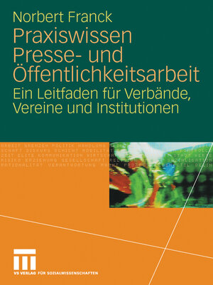 cover image of Praxiswissen Presse- und Öffentlichkeitsarbeit
